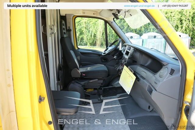 Transporter mit Koffer iveco Daily 35 S11 C30C AUTOMATIK KAMERA MAXI Regale LUFT DURCHGANG