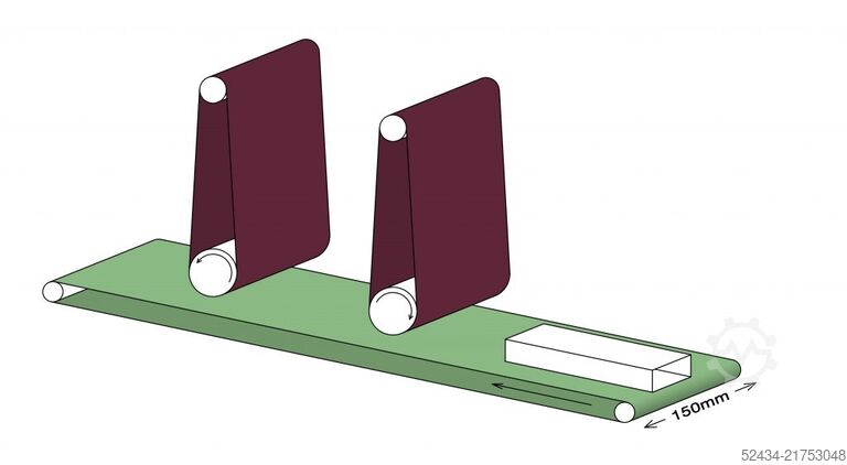 Sheet metal deburring machine VG Machines C 150