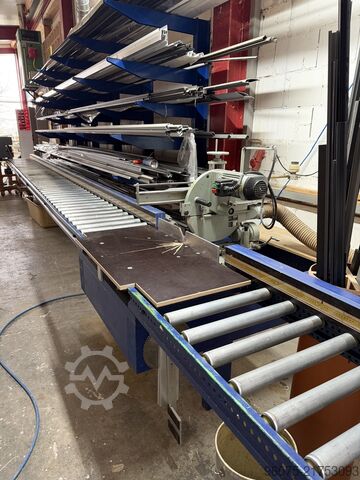 Miter and shifting device for aluminum and wood GRAULE ZS 170 N