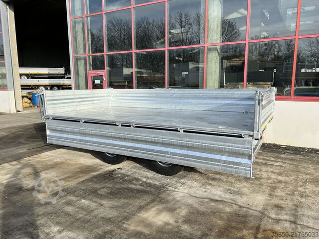 Tipper trailer Möslein TTD 19 B  19 t Tandemkipper- Tieflader, Breitbereifung
