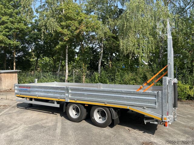 Low loader trailer Möslein TT 14  14,4 t Tandemtieflader, 7,20 m langNeufahrzeug
