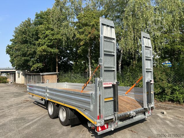 Low loader trailer Möslein TT 14  14,4 t Tandemtieflader, 7,20 m langNeufahrzeug