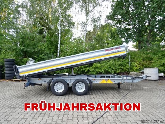 Tipper trailer Möslein TTG 11 Verzinkt  neuer Tandem 3- Seitenkipper Tieflader-- Neufahrzeug --