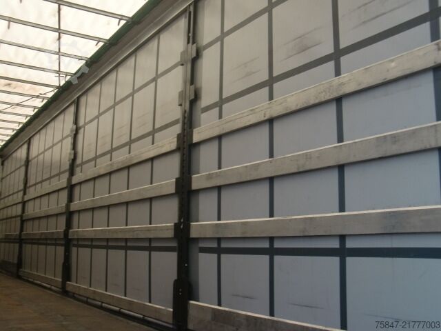 Auflieger mit Pritsche & Plane Krone SDP 27 eLG50-CS MEGA Liftachse Duomatic