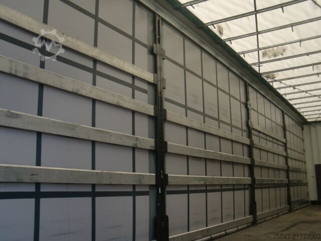 Auflieger mit Pritsche & Plane Krone SDP 27 eLG50-CS MEGA Liftachse Duomatic