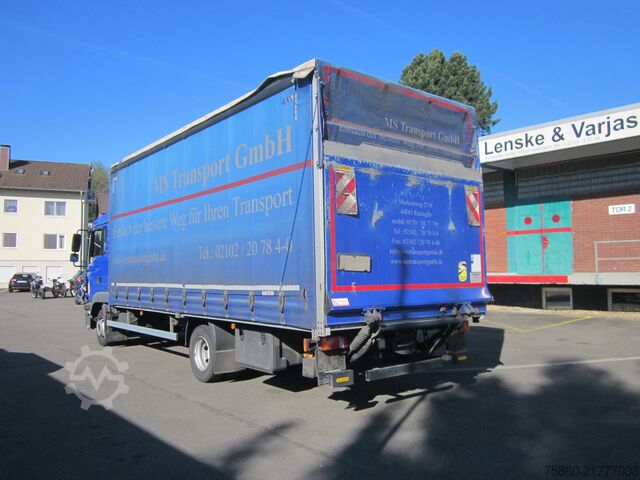 LKW mit Pritsche & Plane MAN TGL 8.220 Fernverkehr Standklima Standh.