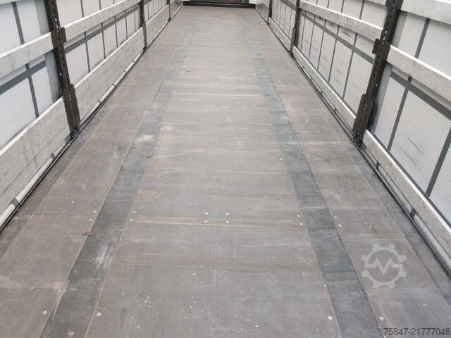 Auflieger mit Pritsche & Plane Krone SDP 27 eLG50-CS MEGA Liftachse Duomatic