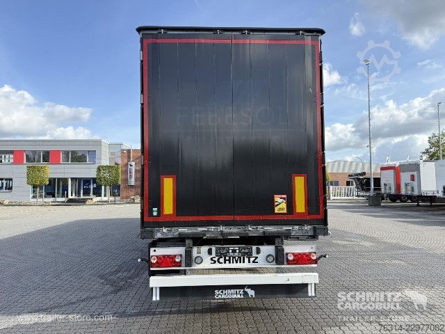Open semitrailer with tarp Schmitz Cargobull Curtainsider Standard Getränke