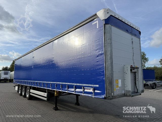 Open semitrailer with tarp Schmitz Cargobull Curtainsider Standard Getränke