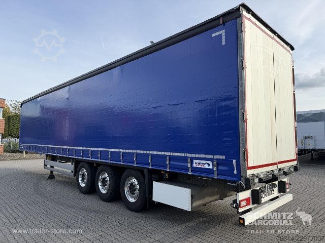 Open semitrailer with tarp Schmitz Cargobull Curtainsider Standard Getränke