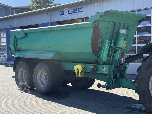Three-way tipper trailer HP 20 Kippmuldenanhänger 2 Achse