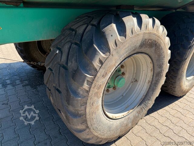 Three-way tipper trailer HP 20 Kippmuldenanhänger 2 Achse