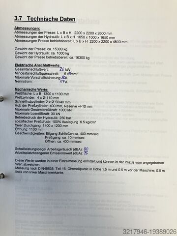 Hydraulic press Höfer H100-S Höfer H100-S