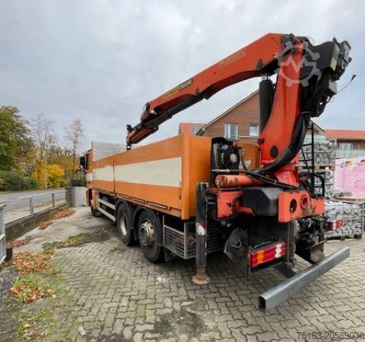 Truck mounted crane MERCEDES-BENZ Actros 2541 6x2  Pritsche Heckkran Palfinger PK