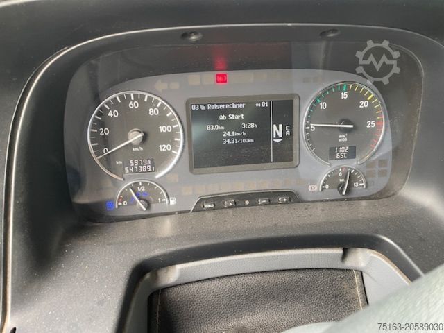 Truck mounted crane MERCEDES-BENZ Actros 2541 6x2  Pritsche Heckkran Palfinger PK