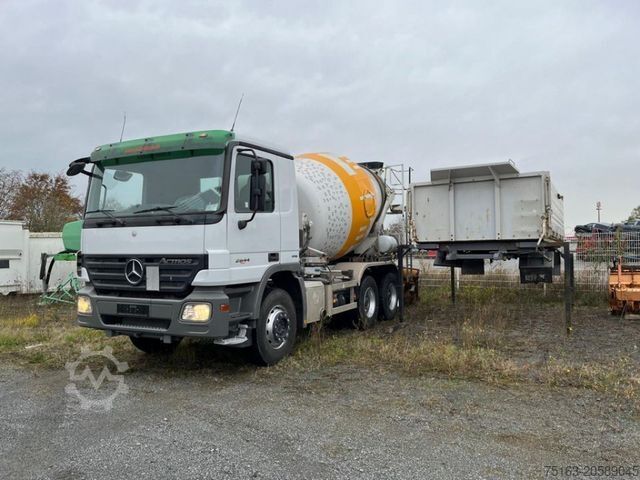 Three-sided tipper truck MERCEDES-BENZ Actros 2644 6x4 3-Achs Kipper Mischer+Kipper