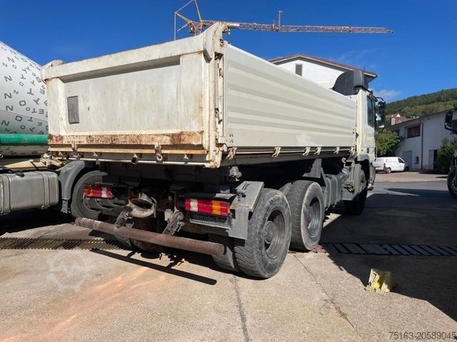 Three-sided tipper truck MERCEDES-BENZ Actros 2644 6x4 3-Achs Kipper Mischer+Kipper