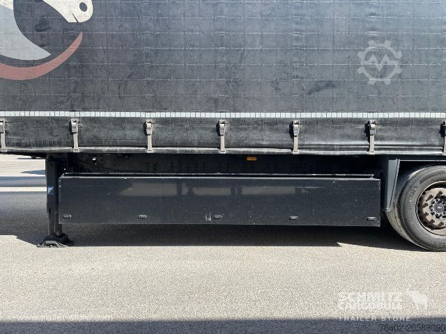 Open semitrailer with tarp Schmitz Cargobull Semitrailer Curtainsider Varios