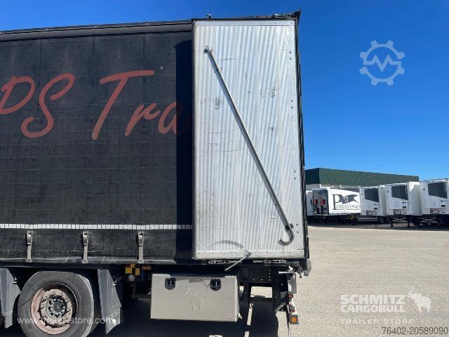 Open semitrailer with tarp Schmitz Cargobull Semitrailer Curtainsider Varios