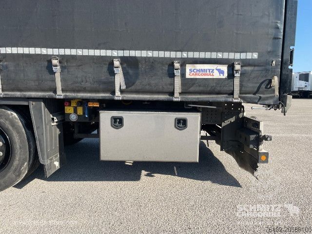 Open semitrailer with tarp Schmitz Cargobull Semitrailer Curtainsider Varios