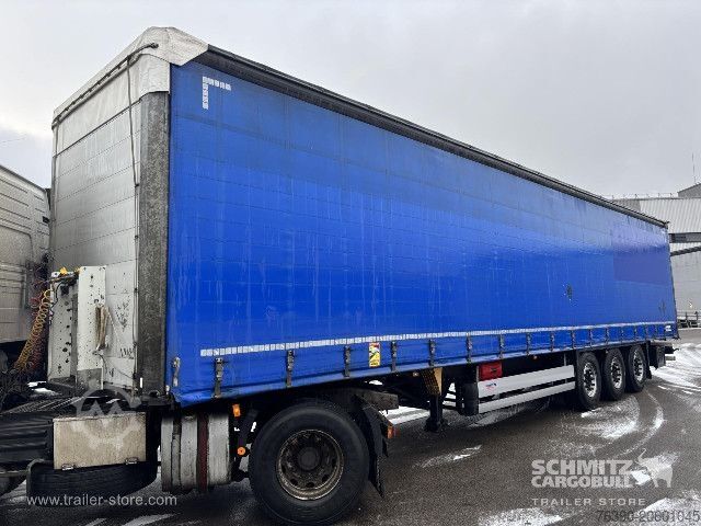 Open semitrailer with tarp Schmitz Cargobull Semitrailer Curtainsider Standard