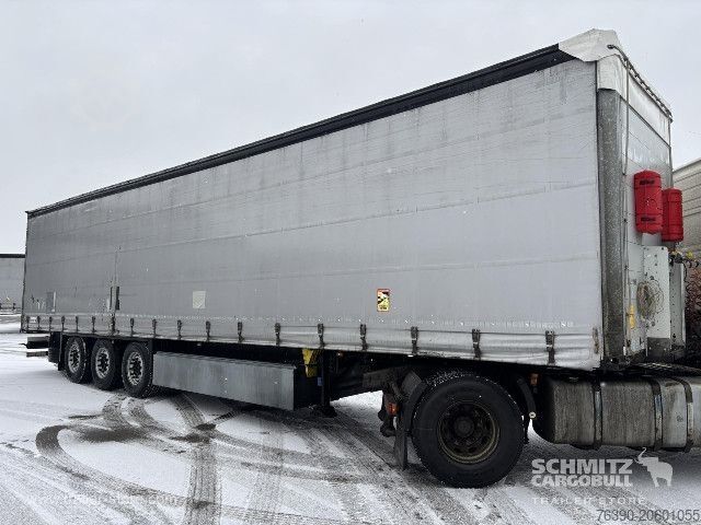 Open semitrailer with tarp Schmitz Cargobull Semitrailer Curtainsider Standard