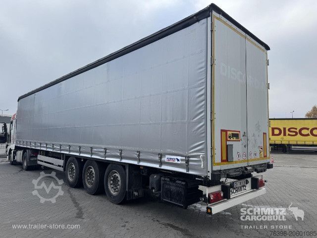 Open semitrailer with tarp Schmitz Cargobull Curtainsider Standard