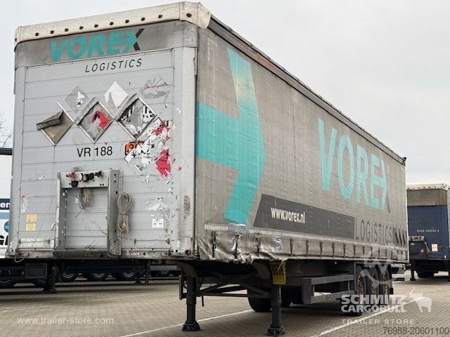 Open semitrailer with tarp Schmitz Cargobull Curtainsider Standard