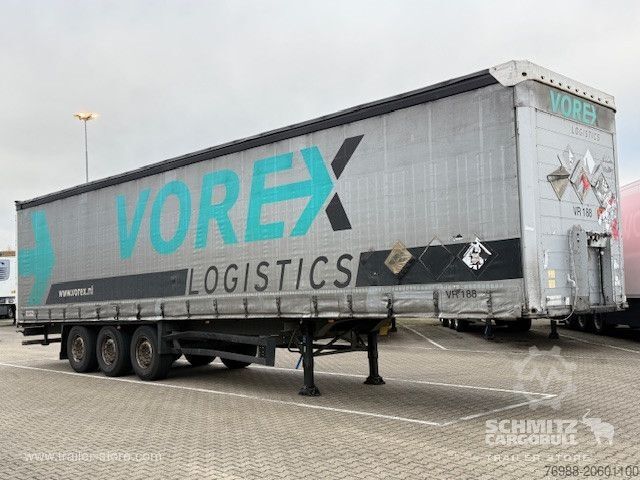 Open semitrailer with tarp Schmitz Cargobull Curtainsider Standard