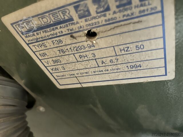 Tilting spindle moulder Felder F-38