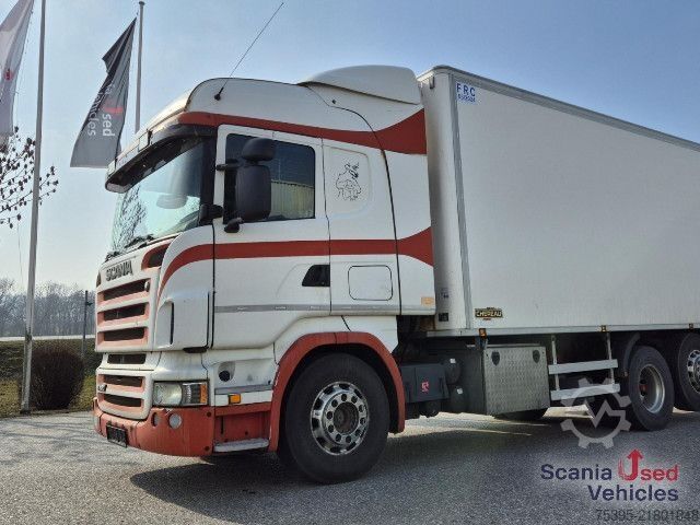 Refrigerator body van Scania R 420 LB6x2MNB Fleisch Koffer Agg. 2018