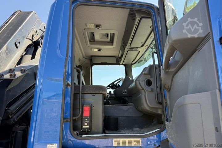 Truck mounted crane Scania R124 470PS 6x2*4 HIAB 220 C-4 / Swiss-Vehicle