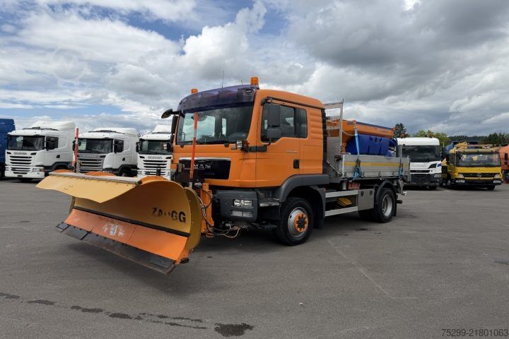 Three-sided tipper truck MAN TGM 13.290 4x4 Kipper Kommunal / Swiss-Vehicle