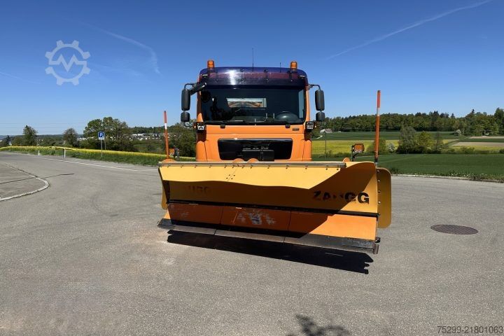 Three-sided tipper truck MAN TGM 13.290 4x4 Kipper Kommunal / Swiss-Vehicle