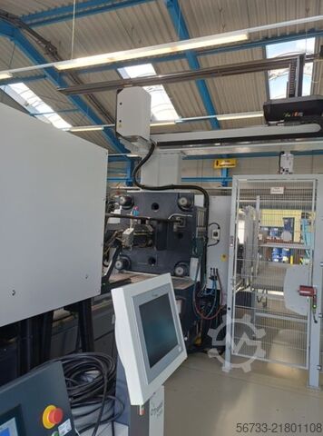 Injection molding machine Sumitomo DEMAG IntElect 2  350/830-2200 mit Roboter-Sys