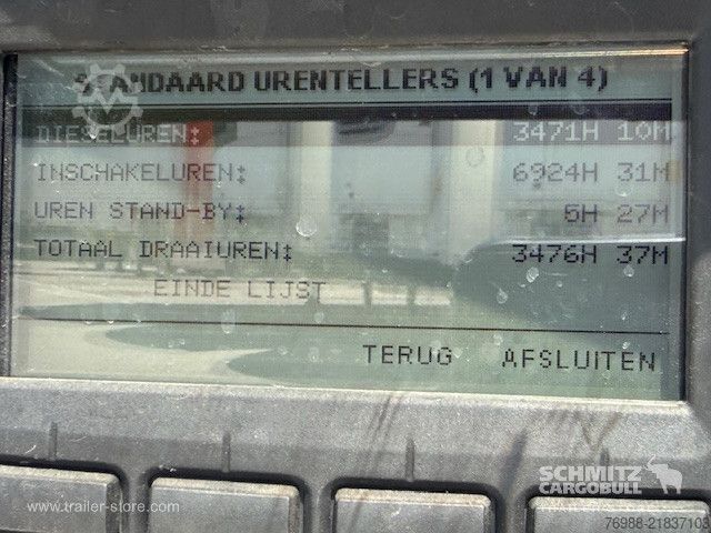 Kühlauflieger SOR Iberica Tiefkühler Multitemp Trennwand Ladebordwand
