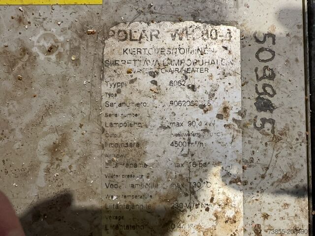 Small Equipment POLARTHERM WH80-4 hot water heater, 230V