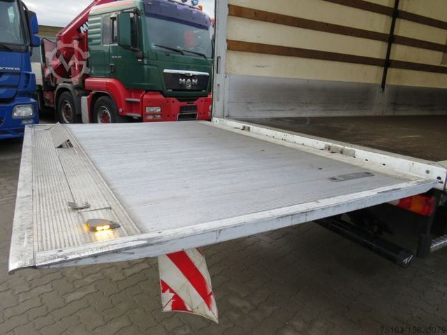 Curtain sider van MERCEDES-BENZ Atego 818 L Pritsche LBW LBW 1 to AHK+Luftans