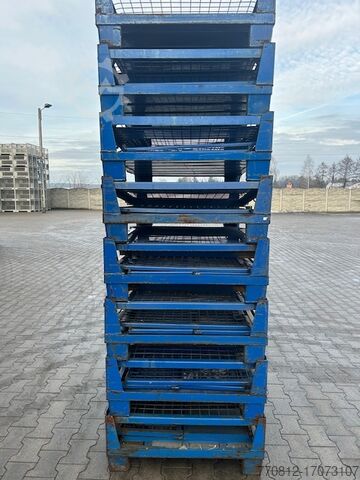 High-bay warehouse Gitterbox Folding