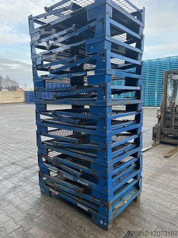 High-bay warehouse Gitterbox Folding