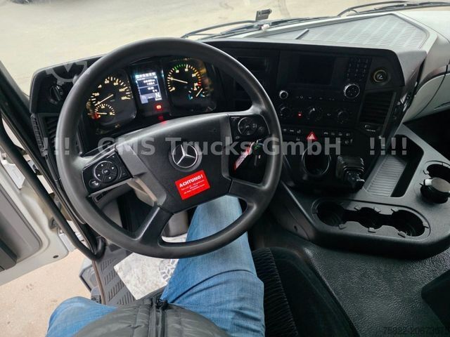 Flatbed truck with tarp MERCEDES-BENZ Antos 2540 / Lenkachse / Load 15,3ton