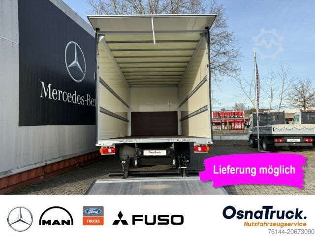 Box van FUSO 7C18 Koffer+LBW,Klima Nutzlast 2925 KG,Sideguard