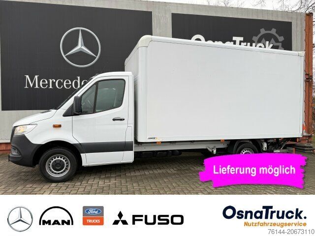 Box van MERCEDES-BENZ Sprinter 317 CDI Koffer+LBW maxi L3, Klima, Navi