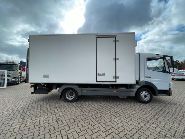 Refrigerator body van MERCEDES-BENZ Atego 818 L/ TK V500-MAX/ seitl. Tür/ LBW 1t