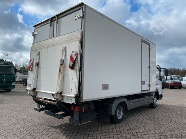 Refrigerator body van MERCEDES-BENZ Atego 818 L/ TK V500-MAX/ seitl. Tür/ LBW 1t