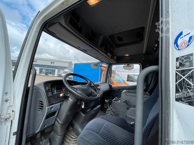 Refrigerator body van MERCEDES-BENZ Atego 818 L/ TK V500-MAX/ seitl. Tür/ LBW 1t