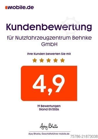 Refrigerator body van MERCEDES-BENZ Atego 818 L/ TK V500-MAX/ seitl. Tür/ LBW 1t