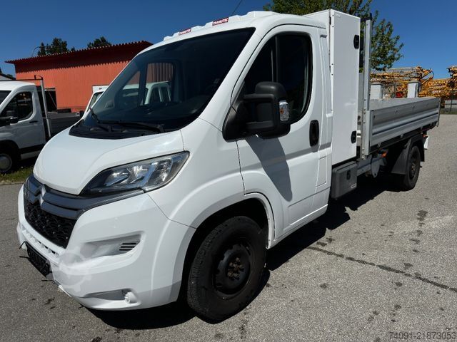 Tipper van CITROEN Jumper Bawer Staubox Dreiseitenkipper L3 130Ps