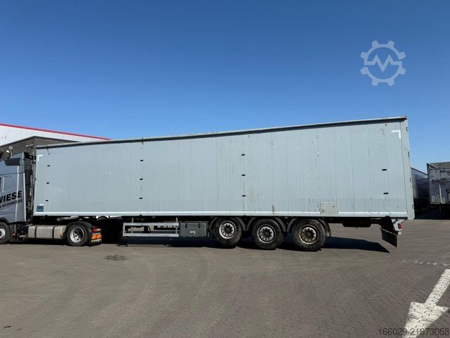 Walking floor semitrailer KNAPEN K100 Schubboden 92m³ 10 mm Boden, top Zustand