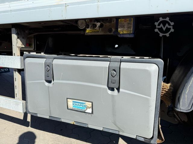 Walking floor semitrailer KNAPEN K100 Schubboden 92m³ 10 mm Boden, top Zustand